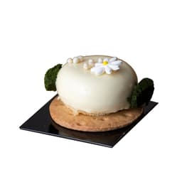 chamomile mango mousse