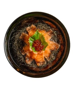 salmon ikura don
