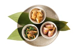 assorted seasonal appetizers